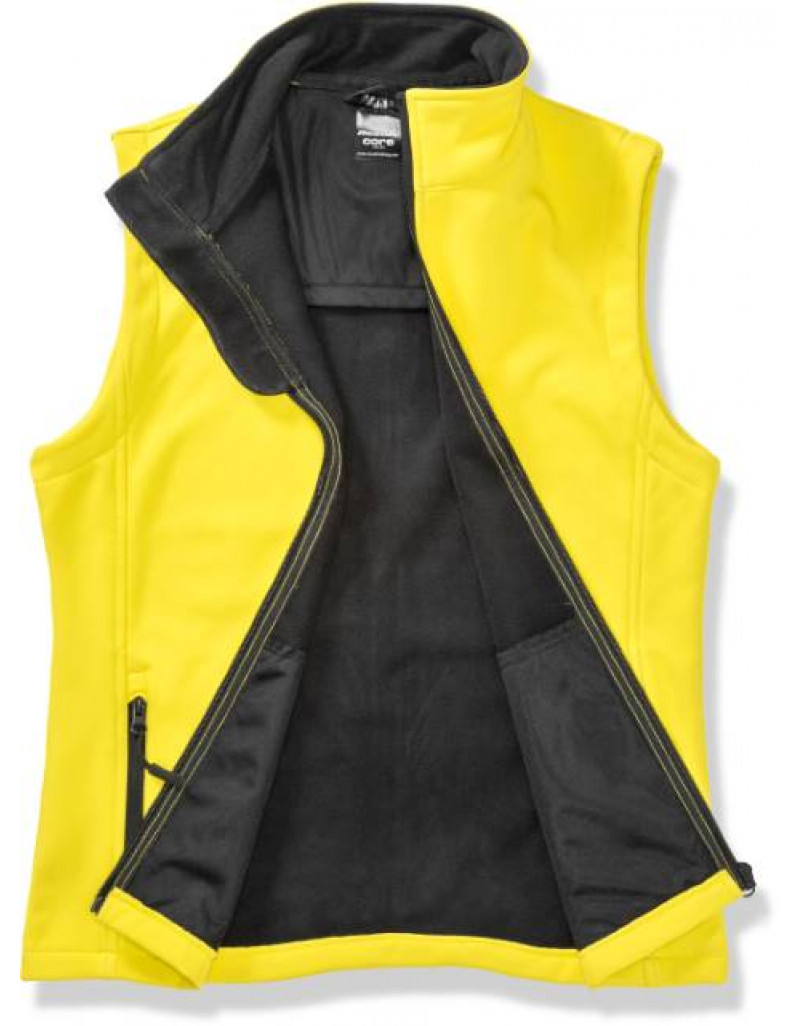 Vesta softshell cu 2 straturi pentru barbati imprimabila